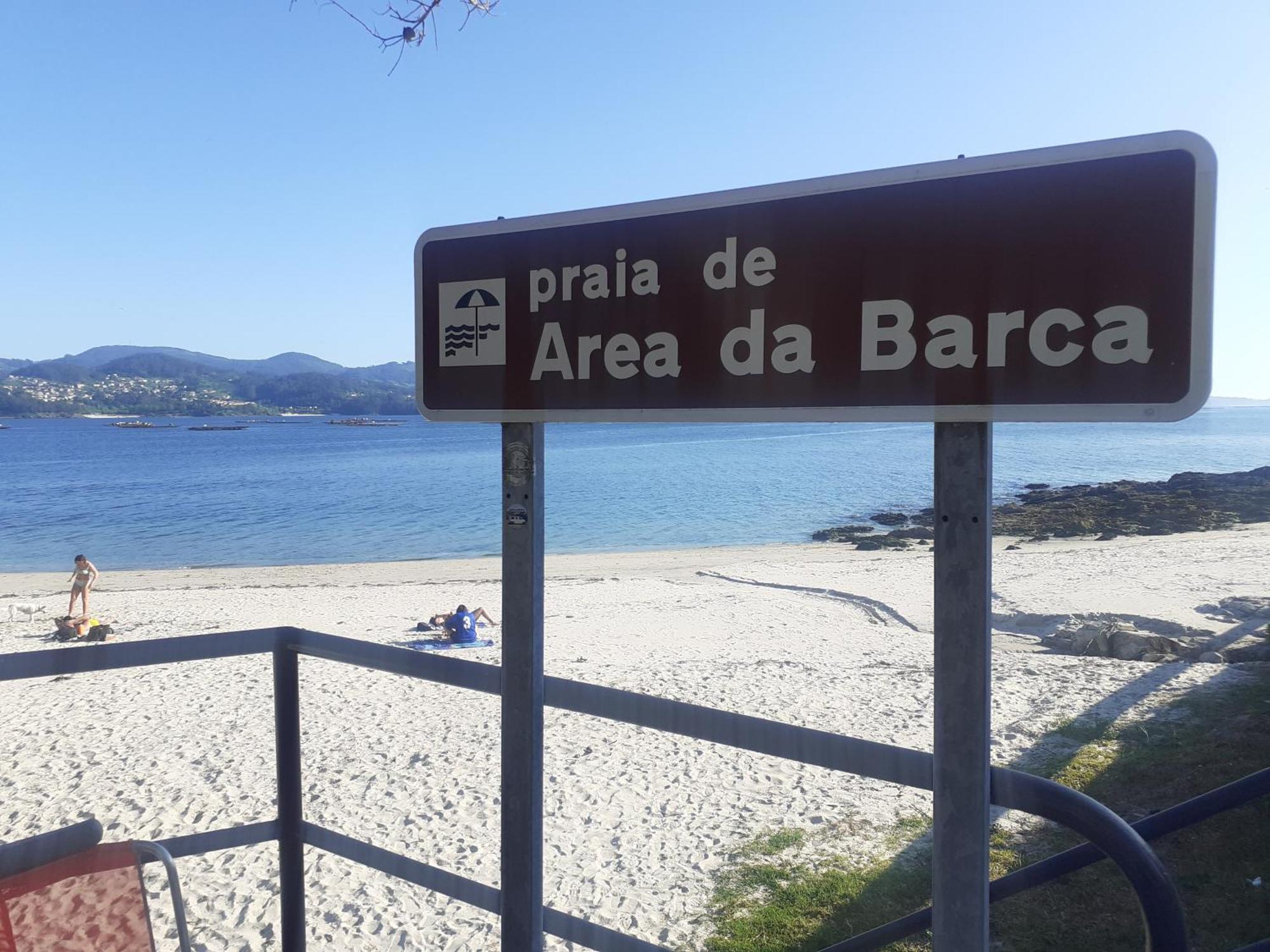 A Barca, Vivienda De Uso Turistico Apartment Poio Luaran gambar